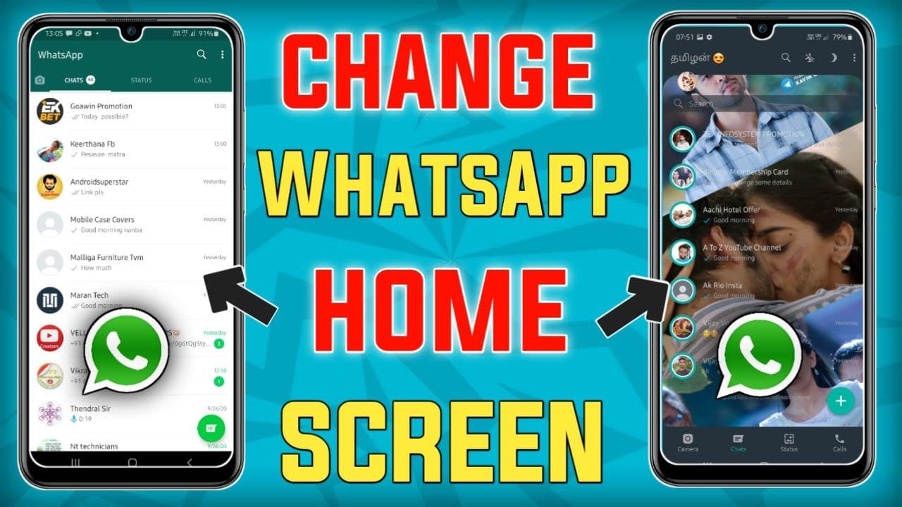 WhatsApp Home Screen Wallpaper