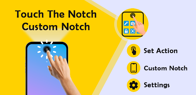 Selfie Camera Action Notch App