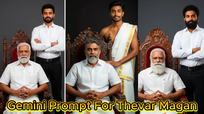 Father And Son Create Image Gemini Prompt