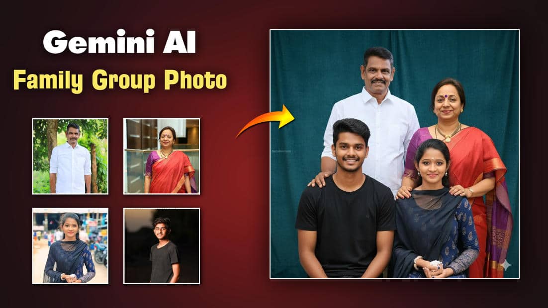 Best Ways to Edit Family Group Photos Using Gemini AI