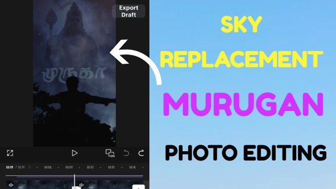 Sky Replacement God Photo Editing