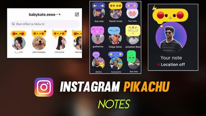 Instagram Pikachu Instagram Trening Notes